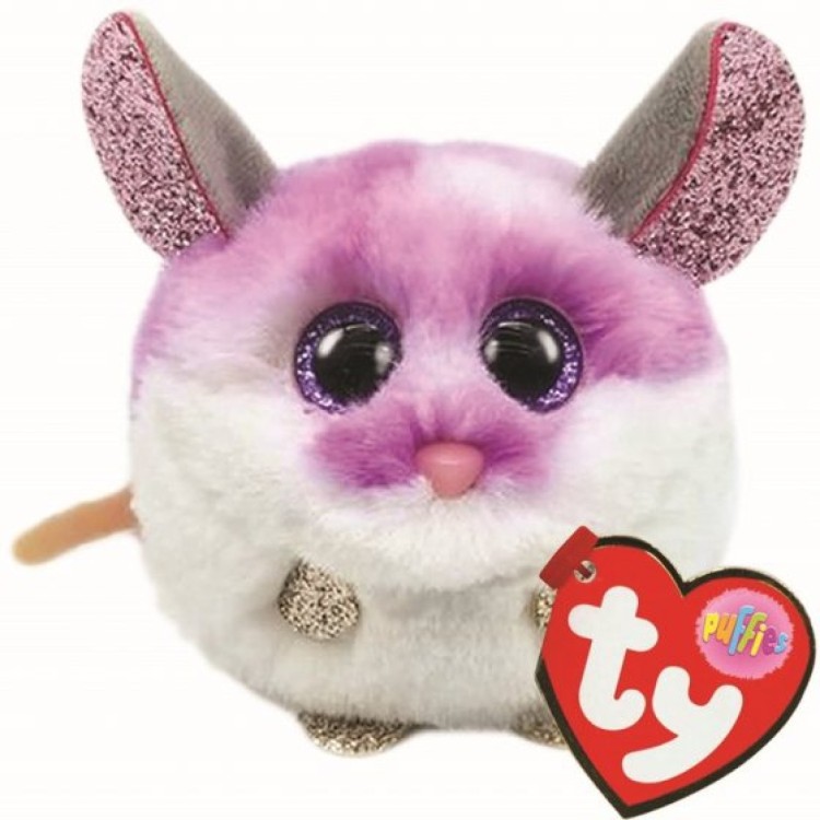 TY Puffies Colby the Mouse Plush