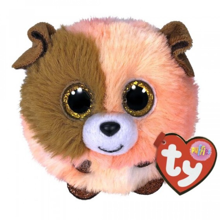 TY Puffies Mandarin Dog Plush