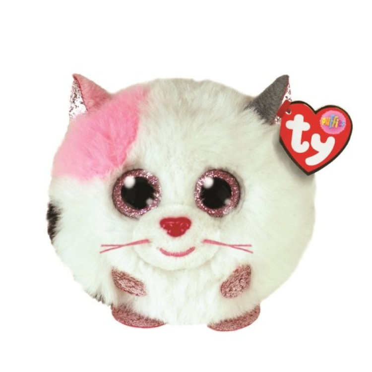 TY Puffies Muffin the Cat Plush