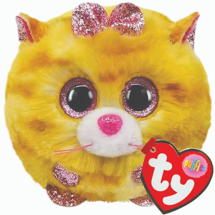 TY Puffies Tabitha the Cat Plush