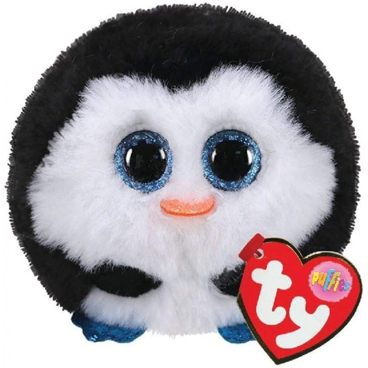 TY Puffies Waddles the Penguin Plush