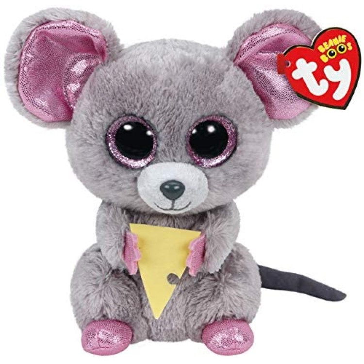TY Squeaker the Mouse Beanie Boo Regular Size
