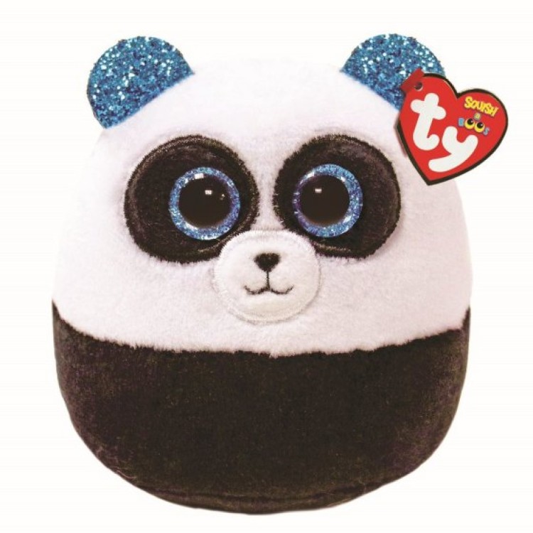 TY Squish a Boos Bamboo the Panda Mini Plush
