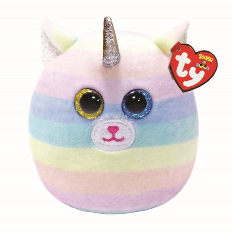 TY Squish a Boos Heather the Caticorn Mini Plush