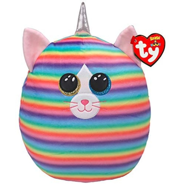 TY Squish a Boos Heather the Rainbow Cat