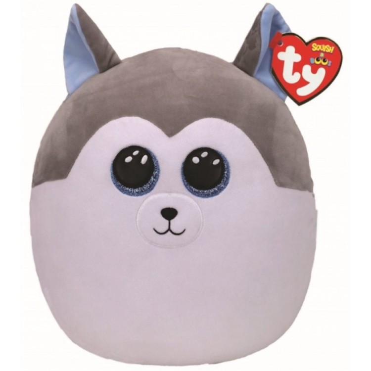TY Squish a Boos Slush the Husky 10'' Plush