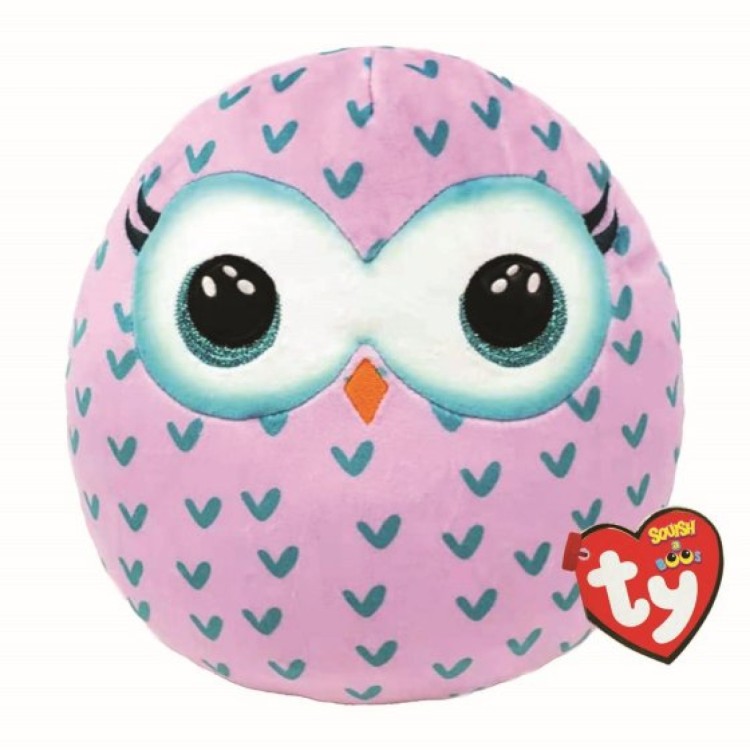 TY Squish a Boos Winks the Owl 10