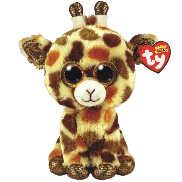 TY Stilts the Giraffe Beanie Boo Regular Size