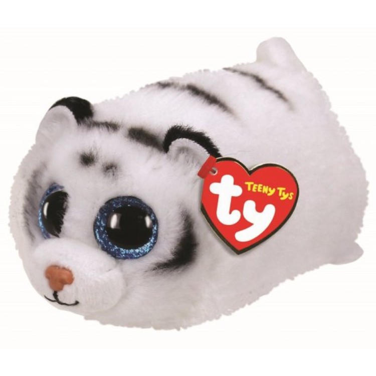 TY Teeny Ty Tundra the White Tiger Plush
