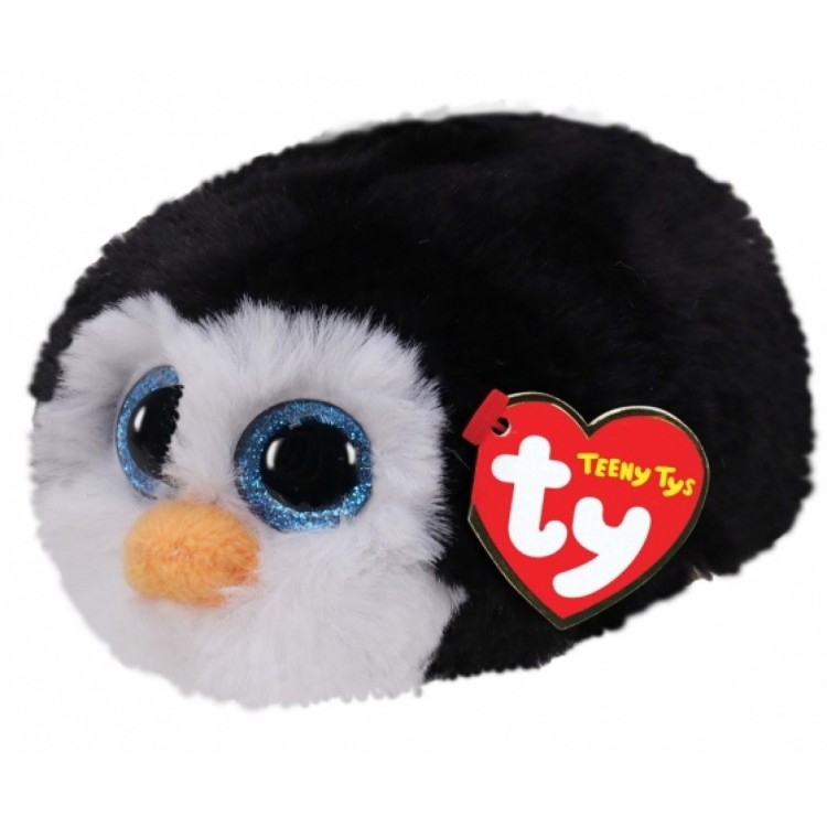TY Teeny Ty Waddles the Penguin Plush