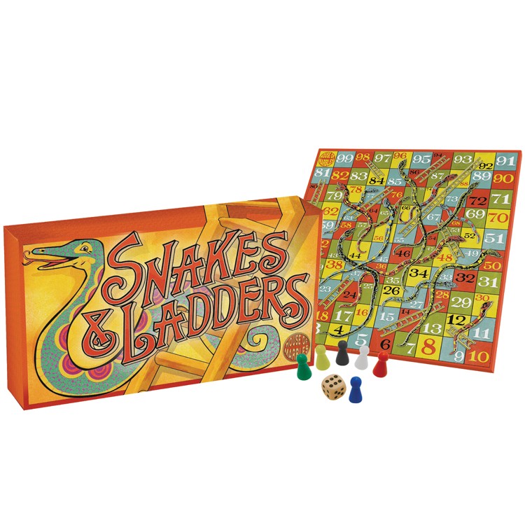 Vintage Snakes and Ladders