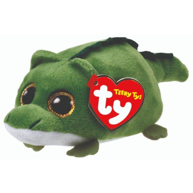 TY Teeny Ty Wallie the Alligator Plush