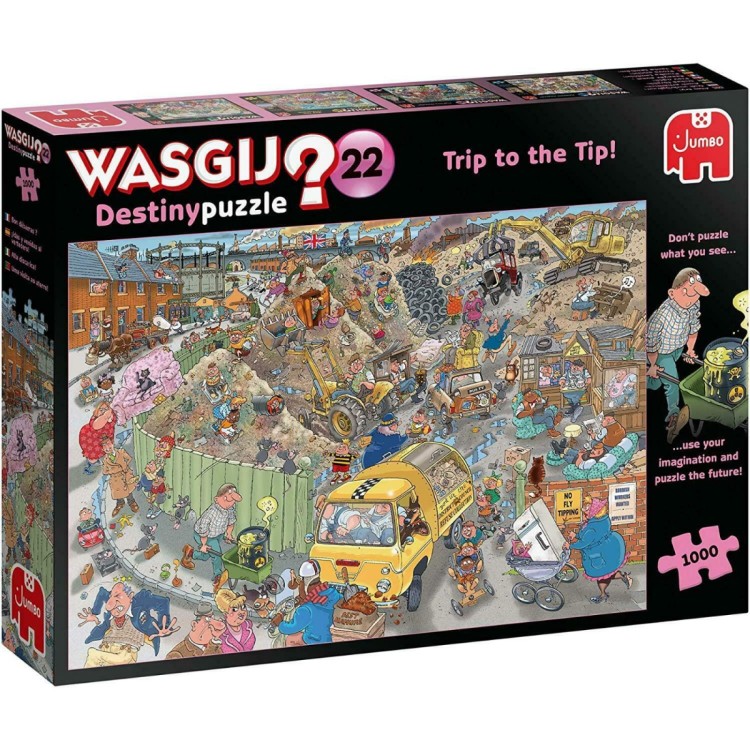 Wasgij? Destiny 22 Trip to the Tip! 1000 Piece Jigsaw Puzzle