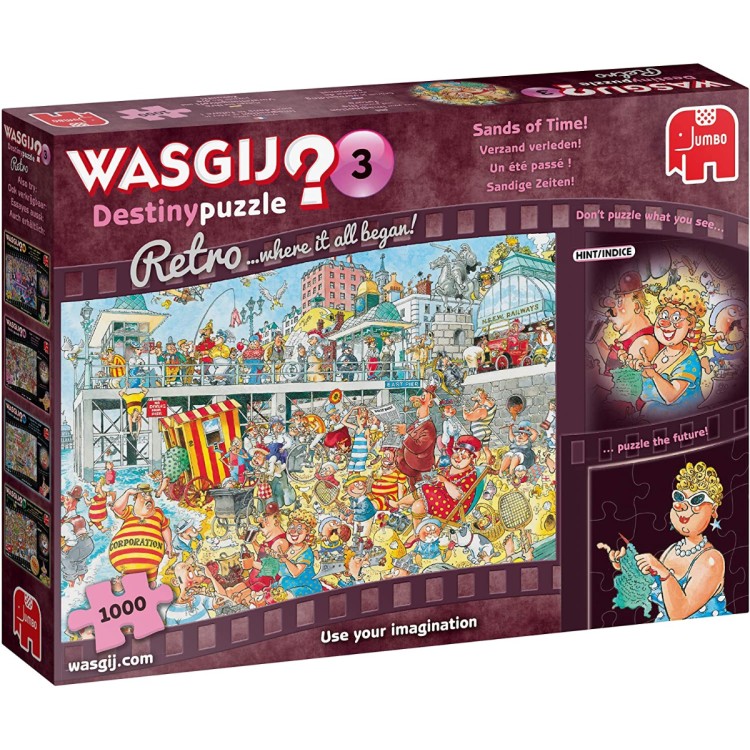 Wasgij? Destiny Retro Sands of Time 1000 Piece Jigsaw Puzzle