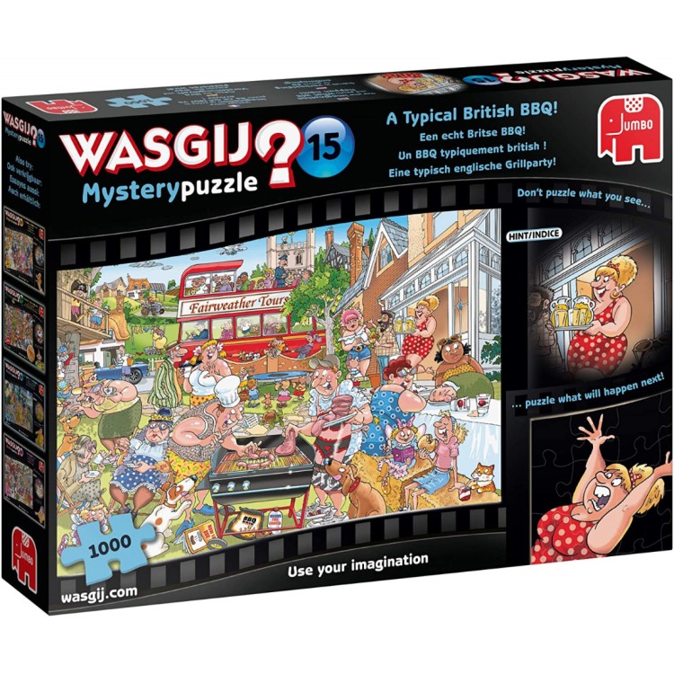 Wasgij? Mystery 15 A Typical British BBQ 1000 Piece Jigsaw Puzzle