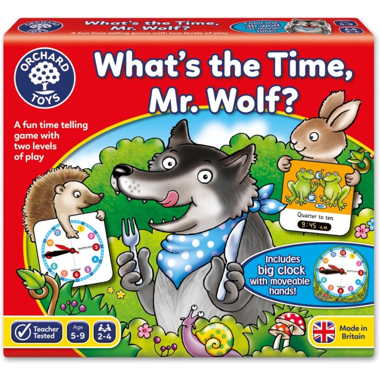 Orchard Toys What's the Time Mr Wolf? Game