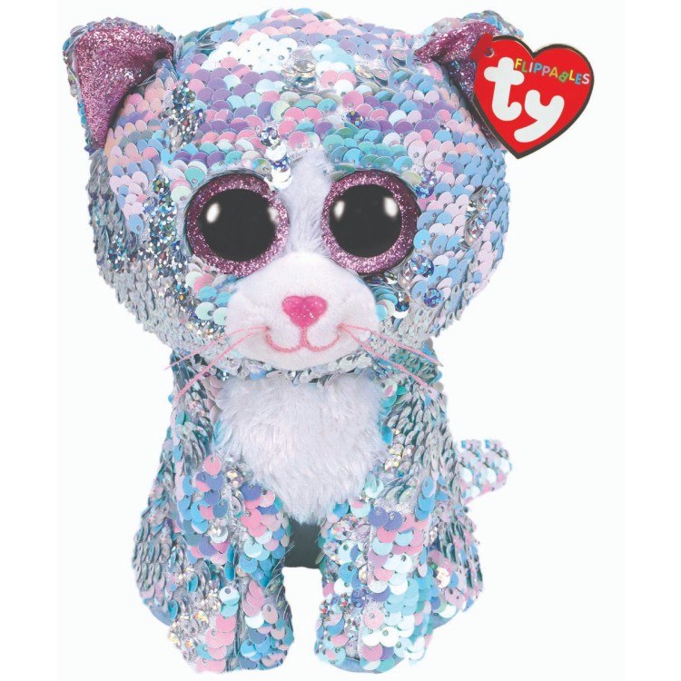 TY Flippables Whimsy the Cat Medium Size